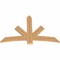 Ekena Millwork Alberta Smooth Timber Gable Bracket, Western Red Cedar, 60"W x 40"H x 1 1/2"D x 5 1/2"F, 16/12 Pitch GBW060X40X0206ALB00SWR - alternate 2